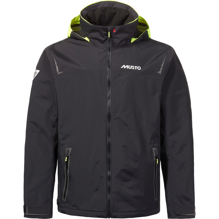 2024 Musto Hombre Br1 Chaqueta De Vela Solent 82400 - Negro